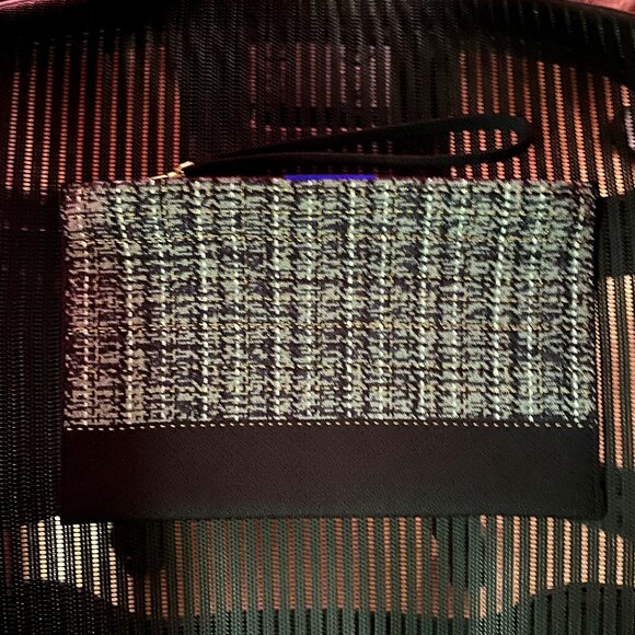 NWOB Rothy's Midnight Tweed The Wristlet - Picture 2 of 2